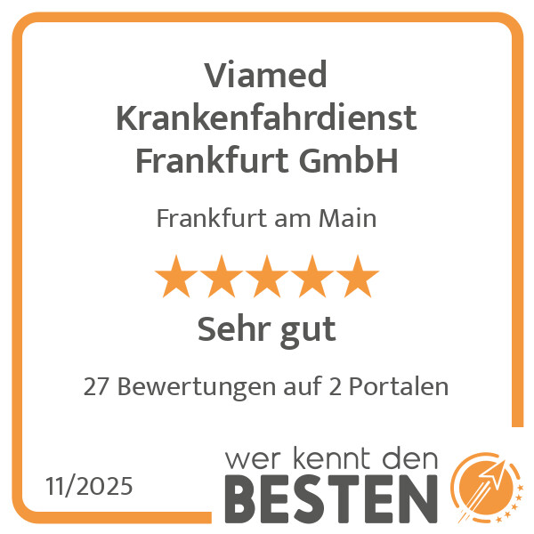 Bilder Viamed Krankenfahrdienst Frankfurt GmbH