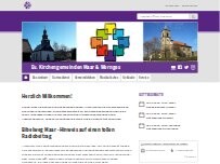 Website Screenshot Evangelisches Gemeindebüro Wernges - Evangelische Kirchengemeinde Wernges