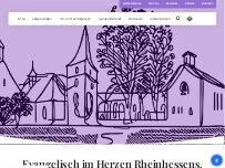 Website Screenshot Evangelische Kirche Ensheim - Evangelische Kirchengemeinde Ensheim