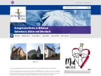 Website Screenshot Evangelische Kirche Mittenaar-Offenbach - Evangelische Kirchengemeinde Offenbach