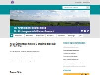 Website Screenshot Evangelische Kirche Welterod - Evangelische Kirchengemeinde Welterod