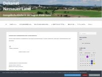 Website Screenshot Evangelische Kirche Dornholzhausen - Evangelische Kirchengemeinde Becheln, Dornholzhausen u. Schweighausen