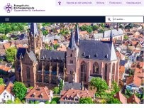 Website Screenshot Katharinenkirche Oppenheim - Evangelische Kirchengemeinde Oppenheim