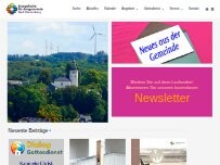 Website Screenshot Evangelische Kirche Fehl-Ritzhausen - Evangelische Kirchengemeinde Bad Marienberg