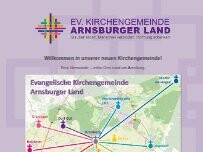 Website Screenshot Evangelische Kirche Langsdorf – Evangelische Kirchengemeinde Arnsburger Land