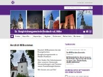 Website Screenshot Burgkirche Rosbach - Evangelische Burgkirchengemeinde Rosbach