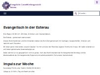 Website Screenshot Evangelische Kirche Geilnau - Evangelische Kirchengemeinde Langenscheid u. Geilnau