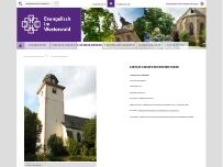 Website Screenshot Evangelische Kirche (ehem. Synagoge) Mogendorf - Evangelische Kirchengemeinde Nordhofen