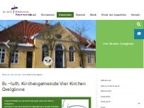 Website Screenshot St.-Johannis-Kirche - Evangelisch-lutherische Kirchengemeinde Vier Kirchen Ovelgönne