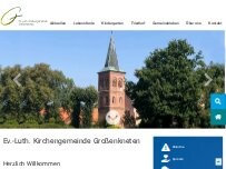 Website Screenshot St.-Marien-Kirche - Evangelisch-lutherische Kirchengemeinde Großenkneten