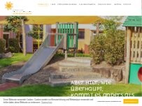 Website Screenshot Ev. Familienzentrum Sonnenschein - Ev. Versöhnungs-Kirchengemeinde Rheda-Wiedenbrück