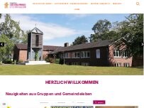 Website Screenshot Ev. Tageseinrichtung für Kinder Emmaus