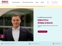 Website Screenshot ERGO Pro Niklas Schöck