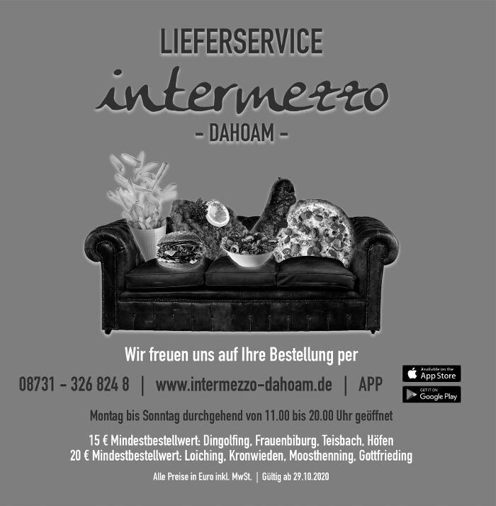 Bilder Lieferservice Intermezzo Dahoam