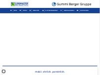 Website Screenshot Gummi Berger Hans Berger GmbH & Co. KG