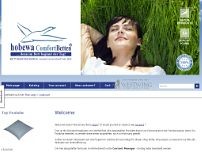 Screenshot for www.hobewa.de