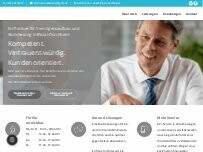 Website Screenshot Manfred Diefenbach