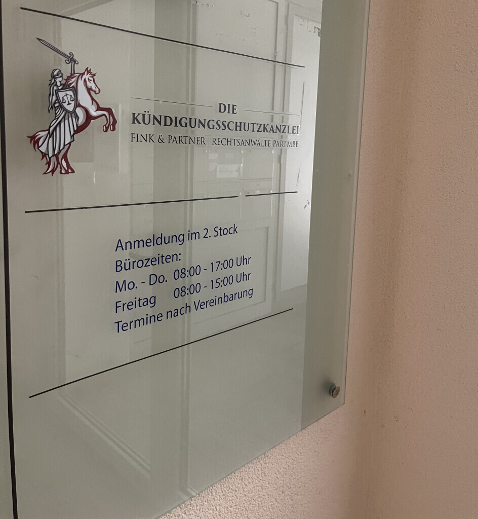 Bilder Die Kündigungsschutzkanzlei Fink & Partner Rechtsanwälte PartmbB