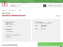 Website Screenshot Kaufland Wilhelmshaven