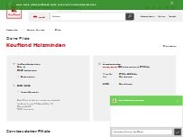 Website Screenshot Kaufland Holzminden