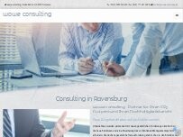 Website Screenshot WoWe-Consulting
