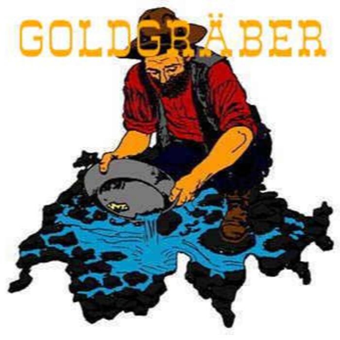 Country & Westernlokal Goldgräber Logo