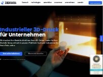 Website Screenshot 3DBAVARIA - 3D Druck Service