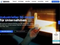 Website Screenshot 3DBAVARIA - 3D Druck Service