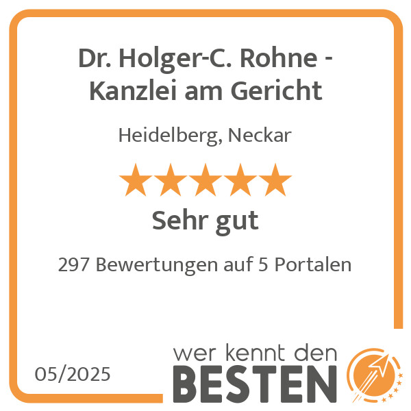 Bilder Dr. Holger-C. Rohne - Kanzlei am Gericht