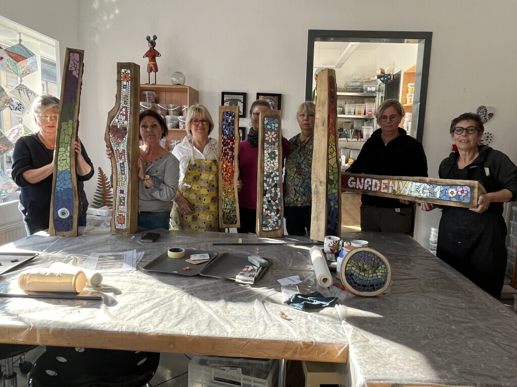 Bilder Mosaik-Werkstatt Alexandra Kraski