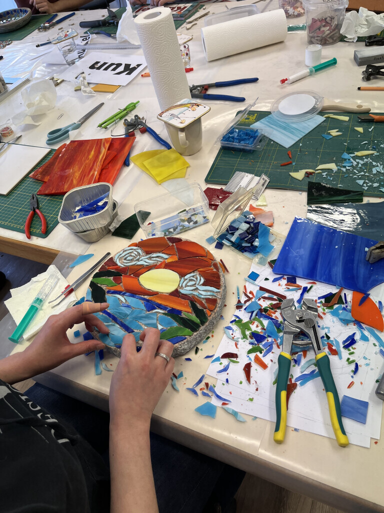 Bilder Mosaik-Werkstatt Alexandra Kraski