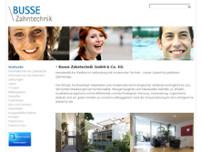 Screenshot for http://www.busse-zahntechnik.de