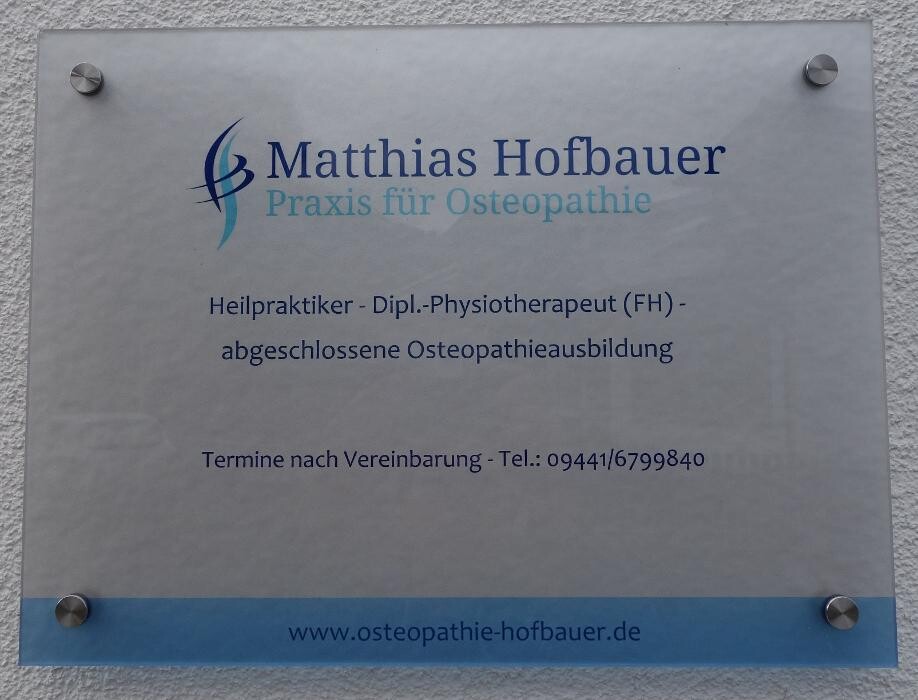 Bilder Praxis für Osteopathie Matthias Hofbauer