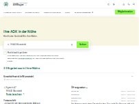 Website Screenshot AOK Bayern Geschäftsstelle Wunsiedel