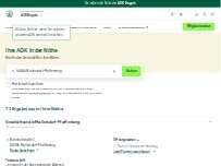 Website Screenshot AOK Bayern Geschäftsstelle Mallersdorf-Pfaffenberg