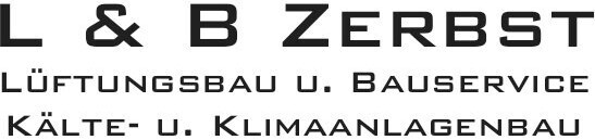 L&B Zerbst Lüftungsbau und Bauservice, Kälte- und Klimaanlagenbau Logo
