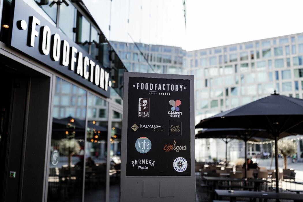 Bilder FOODFACTORY Cube Berlin - Food-Court, Restaurant & Café am Hbf