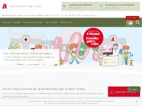 Website Screenshot Apotheke Warburger Straße