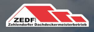 ZEDF. Zehlendorfer Dachdeckermeisterbetrieb GmbH Logo