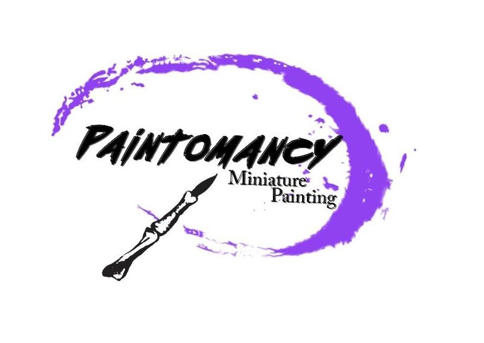 Paintomancy Miniature Painting Service Logo