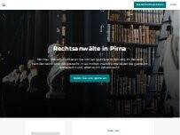 Website Screenshot Rechtsanwältin Andrea Kunath & Rechtsanwältin Ina Holfert-Harloff