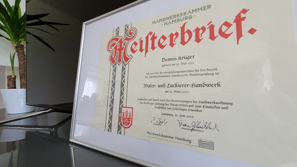 Bilder Maler- und Lackierermeister Dennis Krüger
