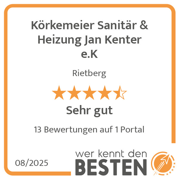 Bilder Körkemeier Sanitär & Heizung Jan Kenter e.K