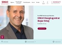 Website Screenshot ERGO Versicherung Bujar Fetaj