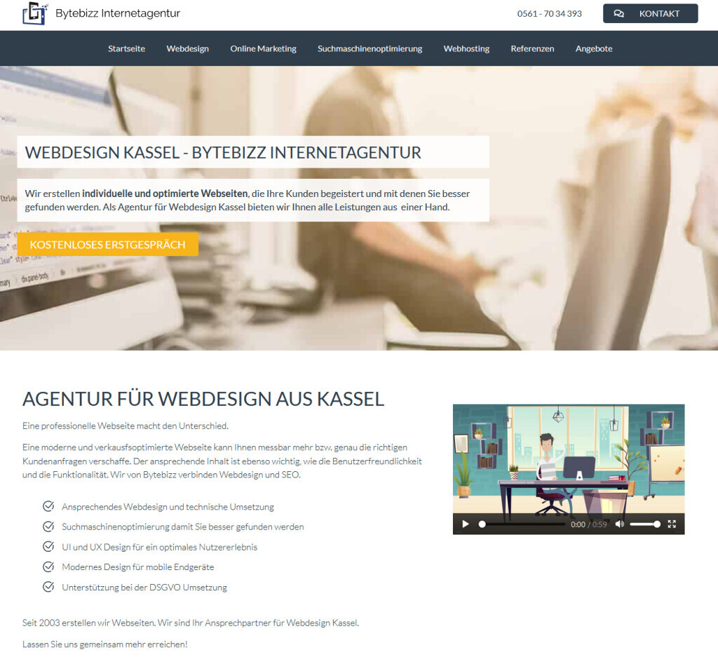 Bilder Webdesign & Seo-Optimierung - Bytebizz Internetagentur