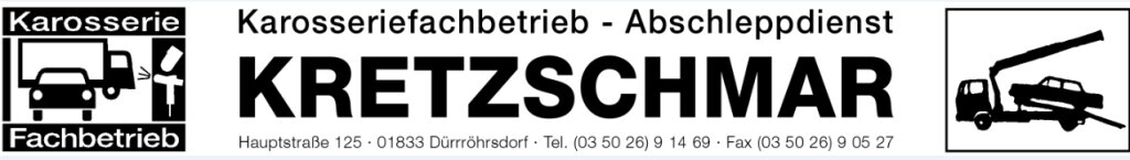 Kretzschmar Karosseriefachbetrieb u. freie KFZ Werkstatt Logo