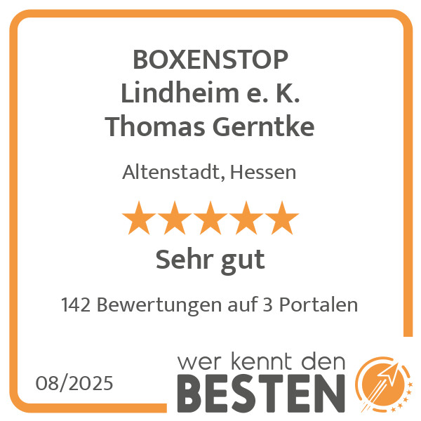 Bilder BOXENSTOP Lindheim e. K. Thomas Gerntke