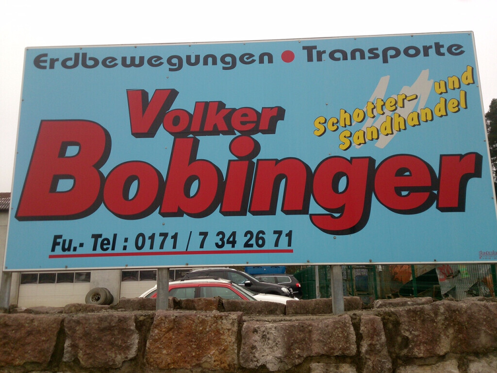 Bilder Volker Bobinger Erdbewegungen und Transporte