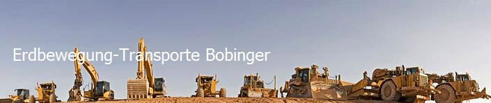 Bilder Volker Bobinger Erdbewegungen und Transporte