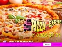 Website Screenshot Pizza Express Gera